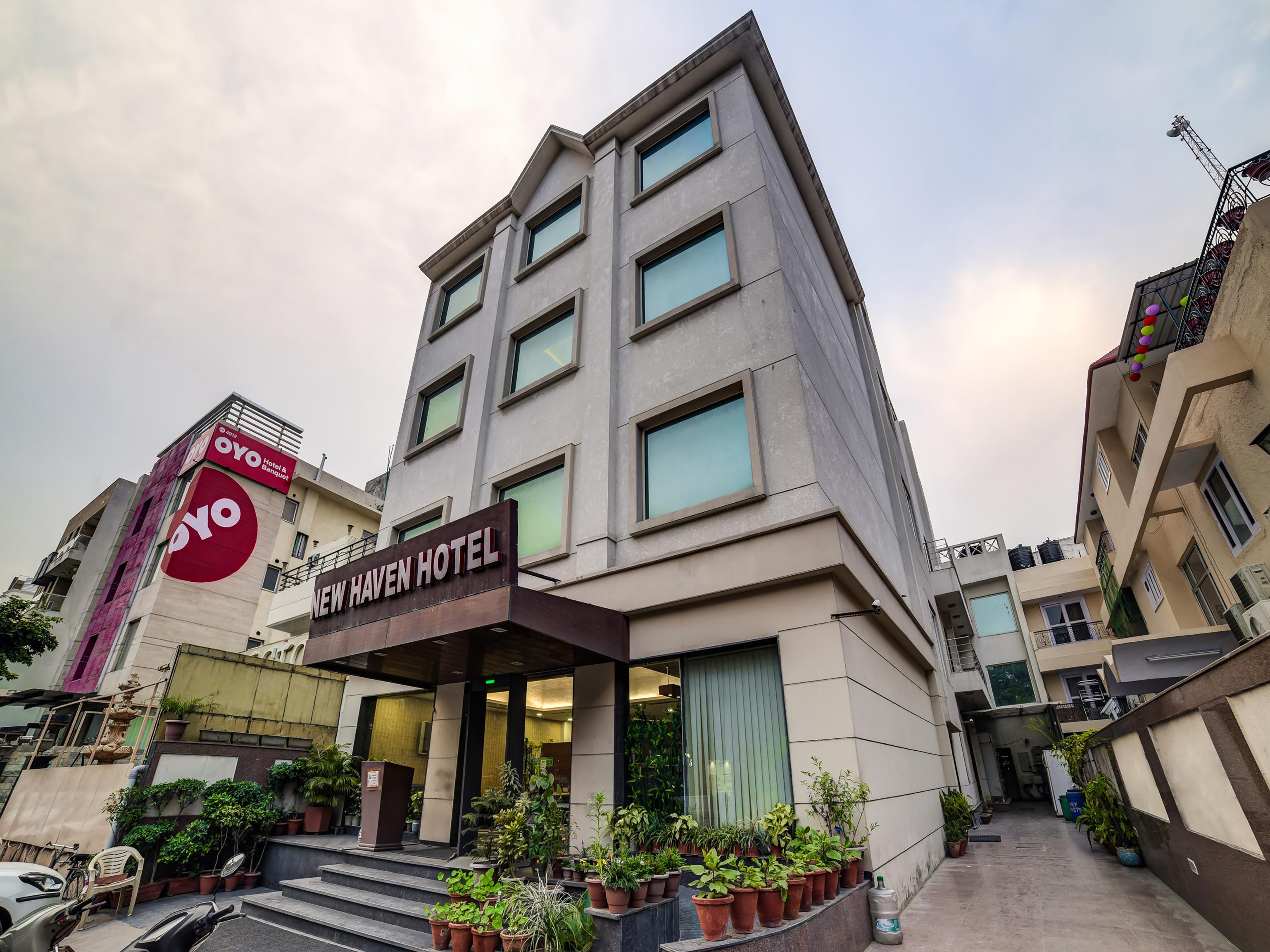 New Haven Hotel Greater Kailash New Delhi - Local Id'S Accepted Exterior photo